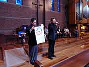 東日本大震災被災者応援チャリティ OKUBOの集い(東京都新宿区・ルーテル東京教会/大久保 2011年3月26日)