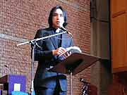 東日本大震災被災者応援チャリティ OKUBOの集い 関野和寛牧師(東京都新宿区・ルーテル東京教会/大久保 2011年3月26日)