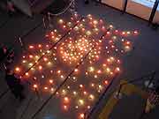 平成22年度防災とボランティアのつどい キャンドルセレモニー<br />(東京都江東区・東京臨海広域防災公園 有明の丘基幹的広域防災拠点施設 オペレーションルーム 2011年1月23日)