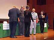 放射能という 津波 出版記念/ピオ・デミーリア著、桜井勝廷 (南相馬市長)、Presentazione del libro 