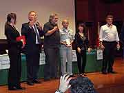 放射能という 津波 出版記念/ピオ・デミーリア著、桜井勝廷 (南相馬市長)、Presentazione del libro 