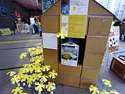 シンサイミライノハナPROJECT2011(東京都江東区・東京臨海広域防災公園 有明の丘基幹的広域防災拠点施設 そなエリア東京 2011年1月23日)