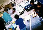 長田どんちゃん花祭り(神戸市長田区菅原通 1997年3月29日)